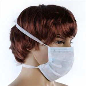 Нетъкана маска за лице с връзка